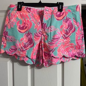 💲SOLD Lilly Pulitzer buttercup shorts Sz. 12